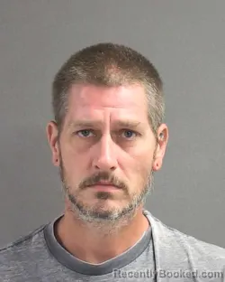 Mugshot of CHRISTOPHER JAMES MENARD booked in Volusia County, Florida on July 17, 2026