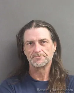 Mugshot of Jerry Dean Cooper booked in Volusia County, Florida on August 4, 2026