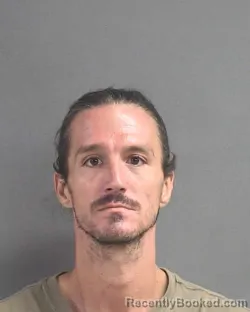 Mugshot of Ryan William Corron booked in Volusia County, Florida on August 4, 2026