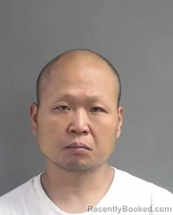 Mugshot of HONGYU KUANG booked in Volusia County, Florida on August 4, 2026