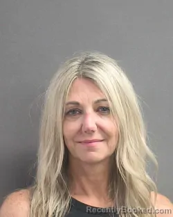 Mugshot of Celeste Faye Villalobos booked in Volusia County, Florida on August 5, 2026