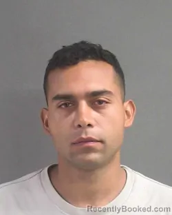 Mugshot of Jose Alejandro Bastidas Meneses booked in Volusia County, Florida on August 5, 2026