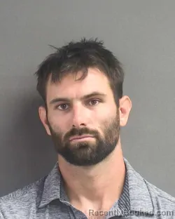 Mugshot of Brandon Lee Parker booked in Volusia County, Florida on August 5, 2026