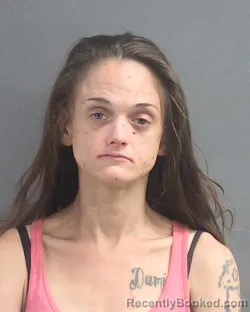 Mugshot of Ariel Lee Stanley booked in Volusia County, Florida on August 5, 2026