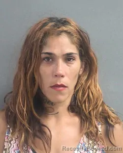 Mugshot of Iliannette Rivera Hernandez booked in Volusia County, Florida on August 5, 2026