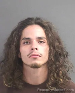 Mugshot of Israel Lee Leyva booked in Volusia County, Florida on August 5, 2026