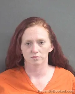 Mugshot of Kaitlyn Rae Henderson booked in Volusia County, Florida on August 6, 2026