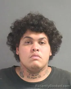 Mugshot of Wilson Osario Roldan booked in Volusia County, Florida on August 6, 2026