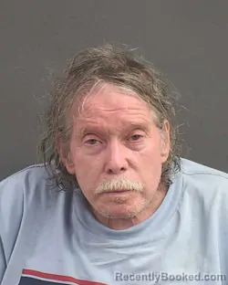 Mugshot of William F Donovan booked in Volusia County, Florida on August 6, 2026