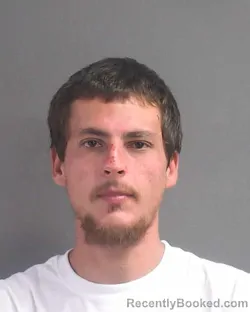 Mugshot of Caleb Aaron Bolik booked in Volusia County, Florida on August 6, 2026