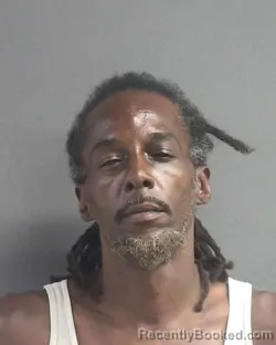 Mugshot of Nathaniel Davis booked in Volusia County, Florida on August 6, 2026