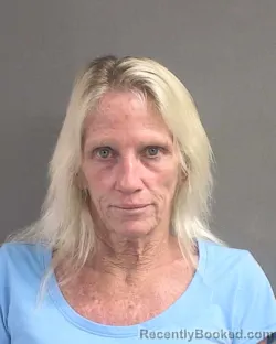 Mugshot of Karren B Hellyer booked in Volusia County, Florida on August 7, 2026
