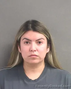 Mugshot of Lissette Aracely Macias Vera booked in Volusia County, Florida on August 7, 2026