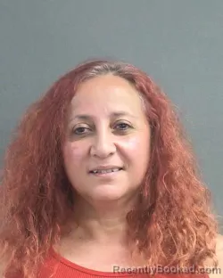 Mugshot of Elizabeth Robles booked in Volusia County, Florida on August 7, 2026