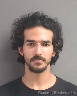 Mugshot of Abdulmalek Sami S Tayb booked in Volusia County, Florida on August 7, 2026