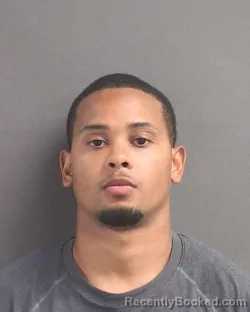 Mugshot of Dave William Jeanbaptiste booked in Volusia County, Florida on August 7, 2026