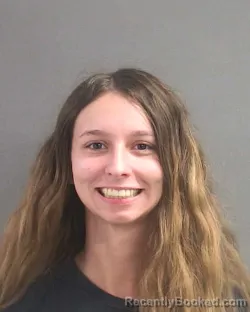 Mugshot of Olivia J Graham booked in Volusia County, Florida on August 7, 2026