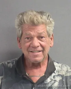 Mugshot of Norman James Leveski booked in Volusia County, Florida on August 7, 2026