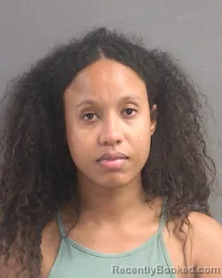 Mugshot of Samira Rodrigues Brennan booked in Volusia County, Florida on August 7, 2026