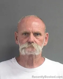 Mugshot of Michael Joseph Axiotis booked in Volusia County, Florida on August 7, 2026