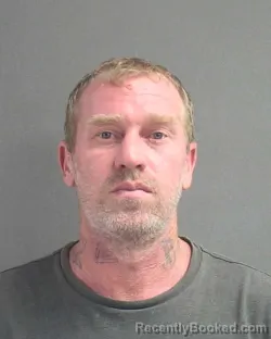 Mugshot of Ian Robert Alexander booked in Volusia County, Florida on August 7, 2026
