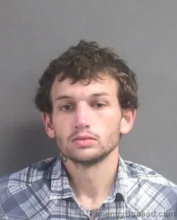 Mugshot of Logan Reed Windey booked in Volusia County, Florida on August 7, 2026