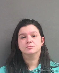 Mugshot of Jessica Janene Power Catalo booked in Volusia County, Florida on August 7, 2026