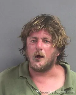 Mugshot of Carl Thomas Kisielewski booked in Volusia County, Florida on August 7, 2026
