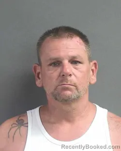 Mugshot of Robert Lee Barnes booked in Volusia County, Florida on August 8, 2026
