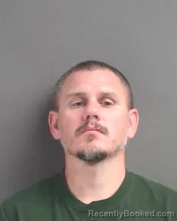 Mugshot of Matthew Rammel booked in Volusia County, Florida on August 8, 2026