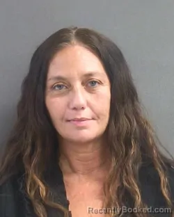 Mugshot of Sheila Mellisa Ward booked in Volusia County, Florida on August 8, 2026