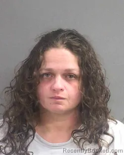 Mugshot of Katie Lynn Burns booked in Volusia County, Florida on August 8, 2026