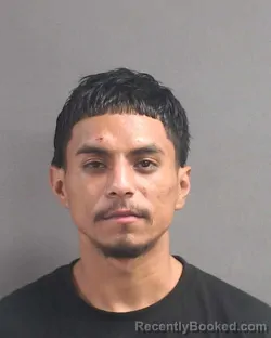 Mugshot of Manuel Ruiz booked in Volusia County, Florida on August 9, 2026