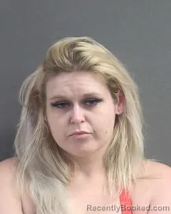 Mugshot of Camryn Frances Miller booked in Volusia County, Florida on August 9, 2026