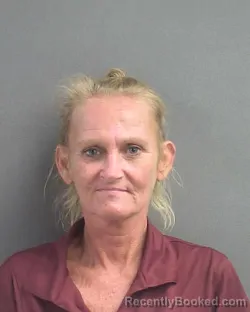 Mugshot of Barbara Joan Paxton booked in Volusia County, Florida on August 9, 2026