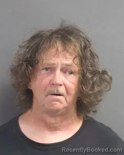 Mugshot of Richard Lawrence Blaney booked in Volusia County, Florida on August 9, 2026