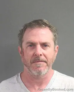 Mugshot of Fredric Charles Wendland booked in Volusia County, Florida on August 9, 2026