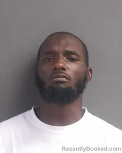Mugshot of Devante Antwan Washington booked in Volusia County, Florida on August 10, 2026