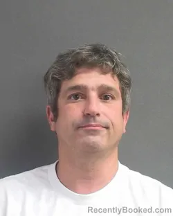 Mugshot of Donald Irvin Longenecker booked in Volusia County, Florida on August 10, 2026
