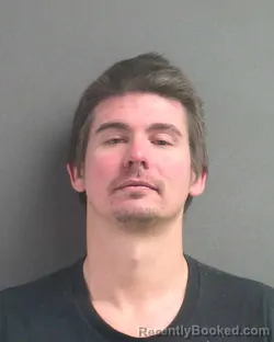 Mugshot of Ryan Anthony Wolf booked in Volusia County, Florida on August 10, 2026