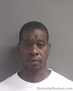 Mugshot of Anothoy Dewann Holmes booked in Volusia County, Florida on August 10, 2026
