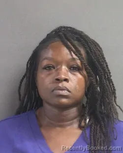 Mugshot of Latrecia Shetara Graham booked in Volusia County, Florida on August 10, 2026