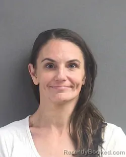 Mugshot of Meagan Marie Mahler booked in Volusia County, Florida on August 10, 2026