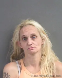 Mugshot of Angela J Gragg booked in Volusia County, Florida on August 10, 2026