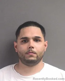 Mugshot of Ibrahim Jose Malpica booked in Volusia County, Florida on August 10, 2026