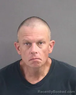 Mugshot of Joseph Carl Geer booked in Volusia County, Florida on August 11, 2026