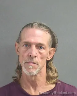 Mugshot of Ronald Joseph Menchio booked in Volusia County, Florida on August 11, 2026