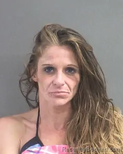 Mugshot of Amanda Jean Deavers booked in Volusia County, Florida on August 11, 2026