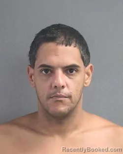 Mugshot of Jose Ignacio Diaz Rosario booked in Volusia County, Florida on August 12, 2026