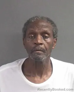 Mugshot of Samuel Napper booked in Volusia County, Florida on August 12, 2026